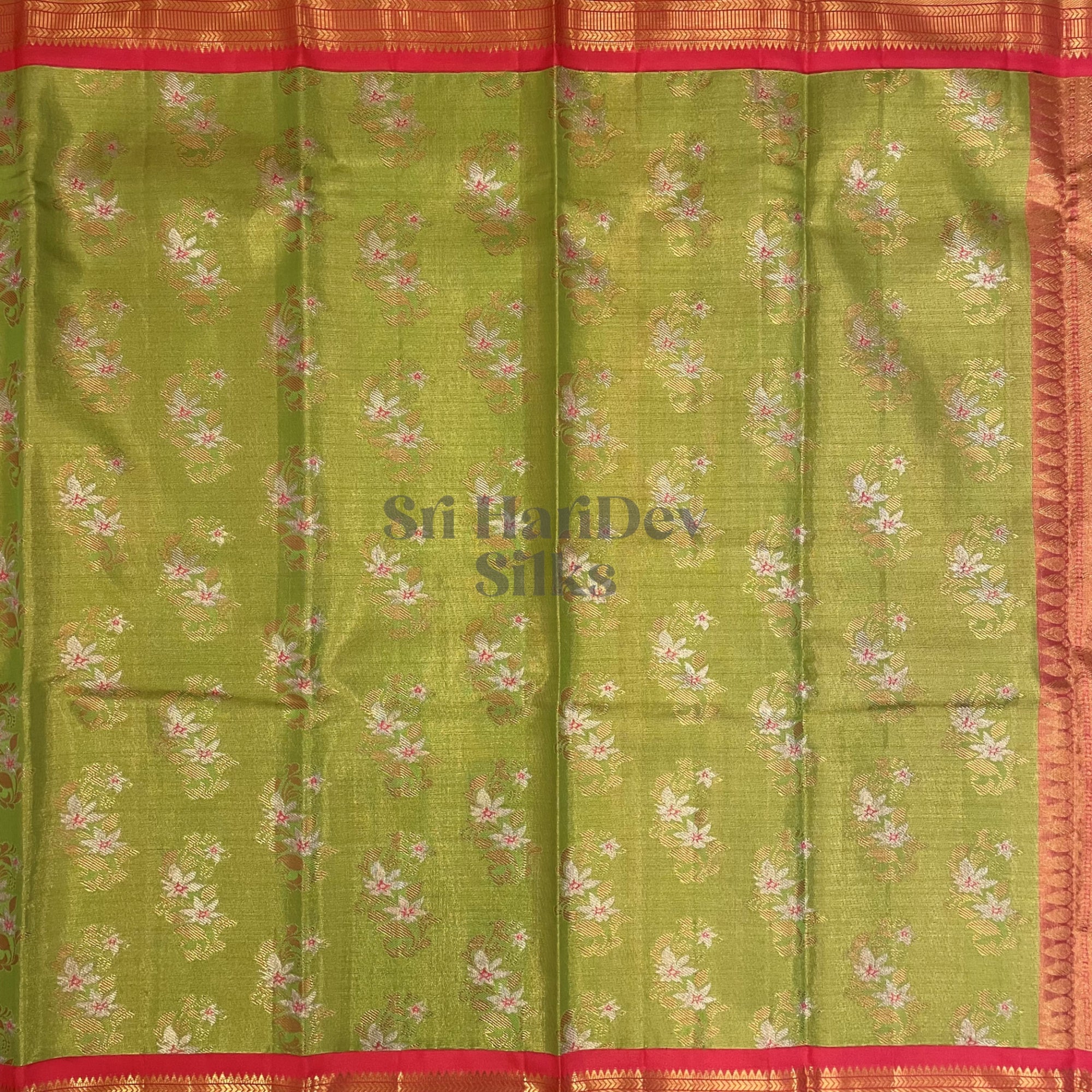 SHS5693 Kanchipuram Pure Handloom Silk Sari