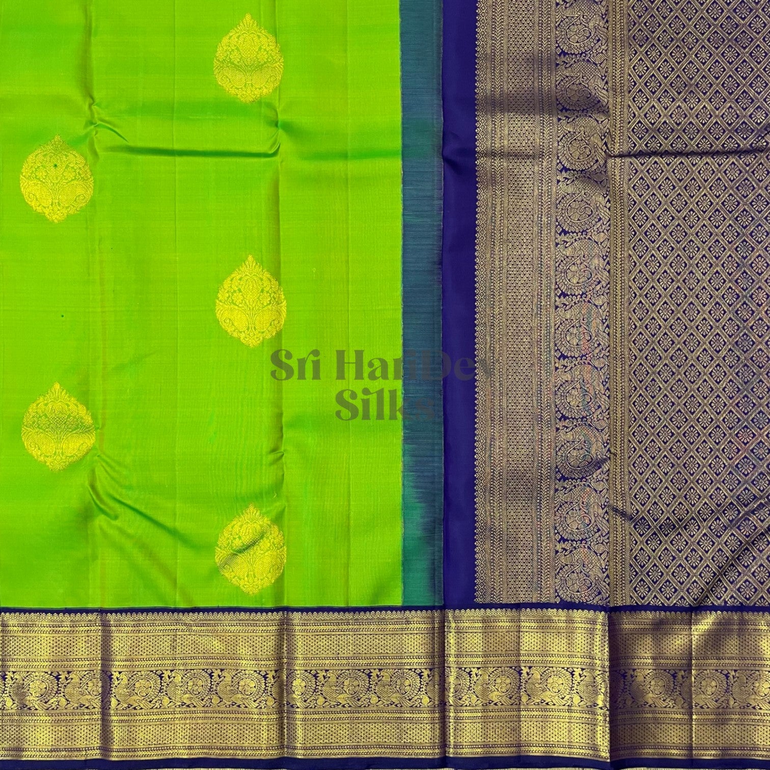 SHS6339 Kanchipuram Pure Handloom Silk Sari