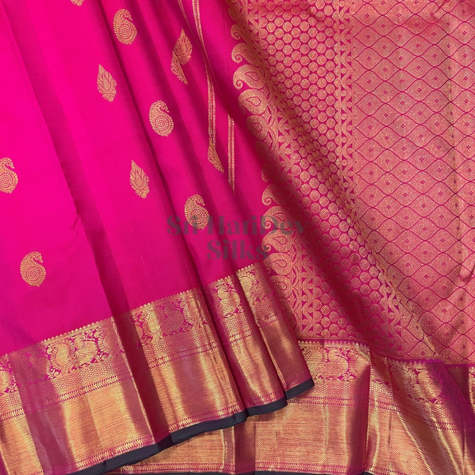 SHS6308 Kanchipuram Pure Handloom Silk Sari