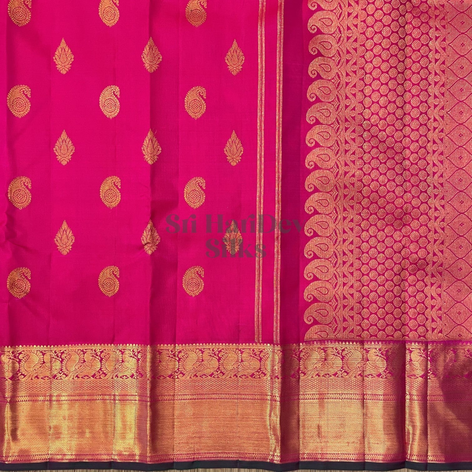 SHS6308 Kanchipuram Pure Handloom Silk Sari