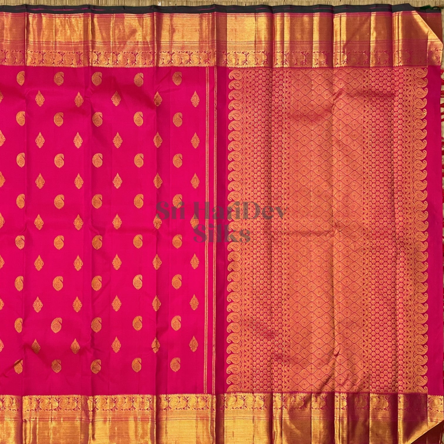 SHS6308 Kanchipuram Pure Handloom Silk Sari