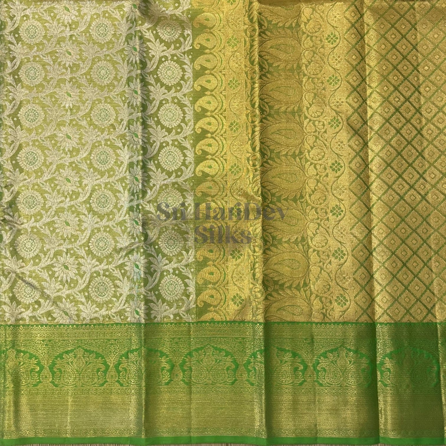 SHS6176 Kanchipuram Pure Handloom Silk Sari