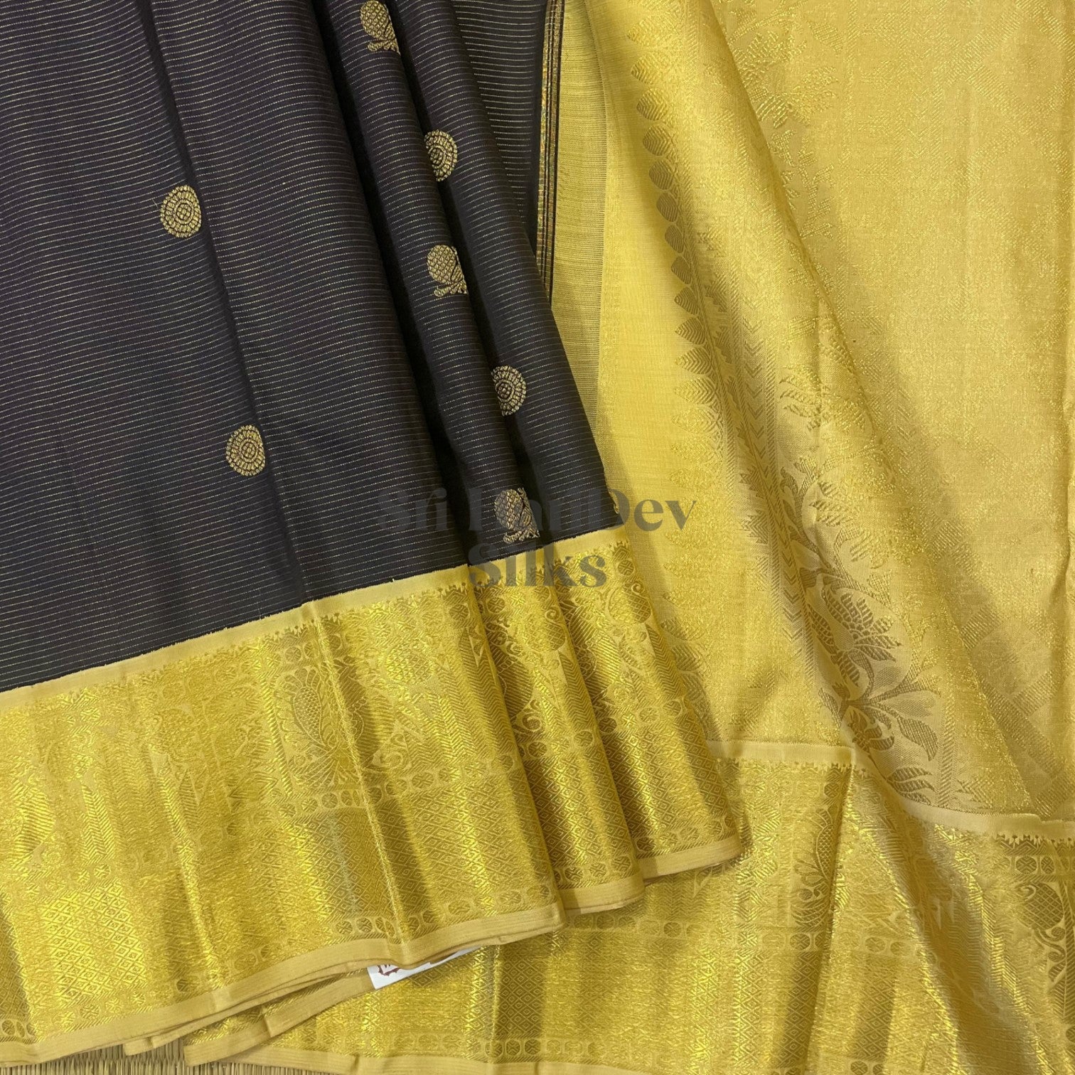 SHS6307 Kanchipuram Pure Handloom Silk Sari