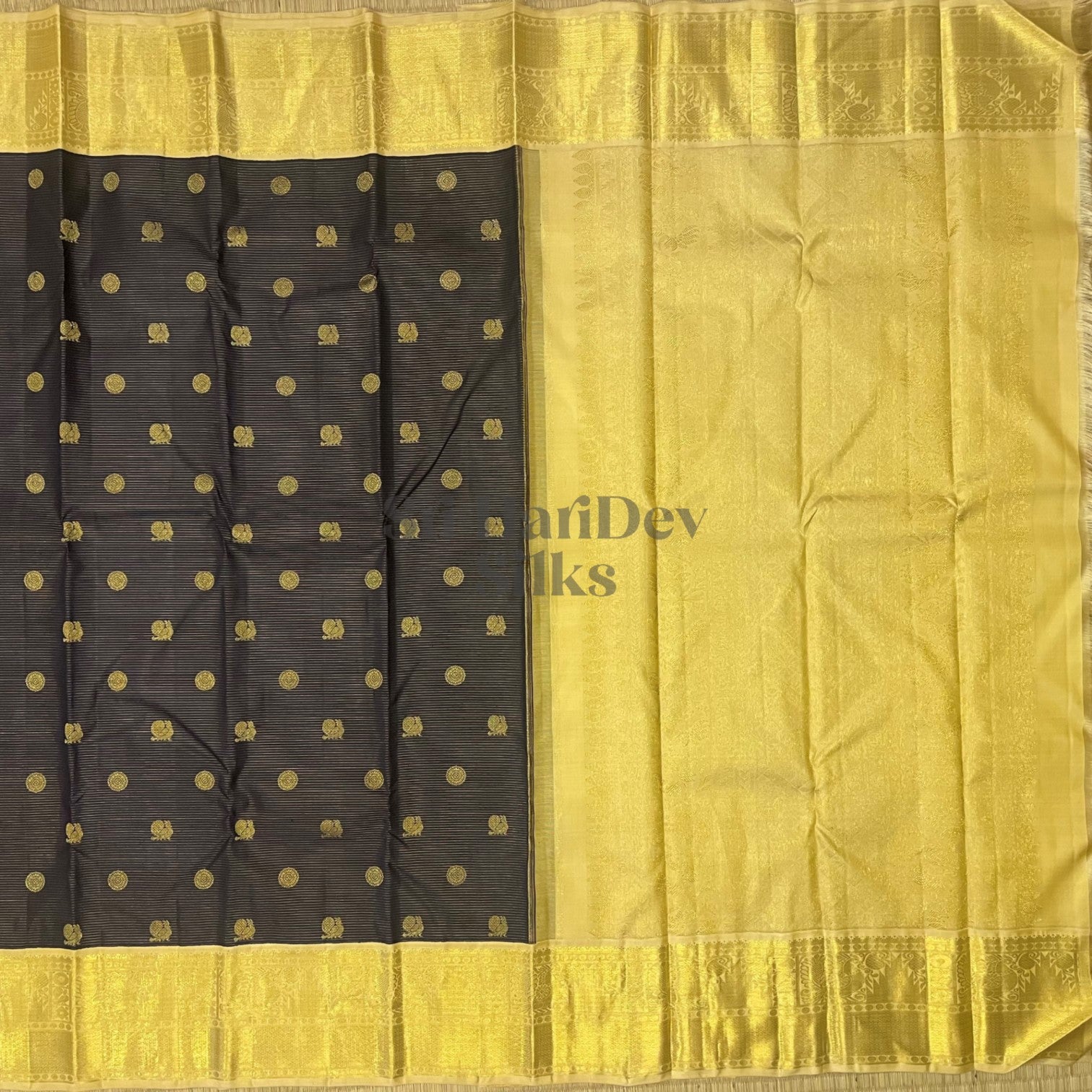 SHS6307 Kanchipuram Pure Handloom Silk Sari