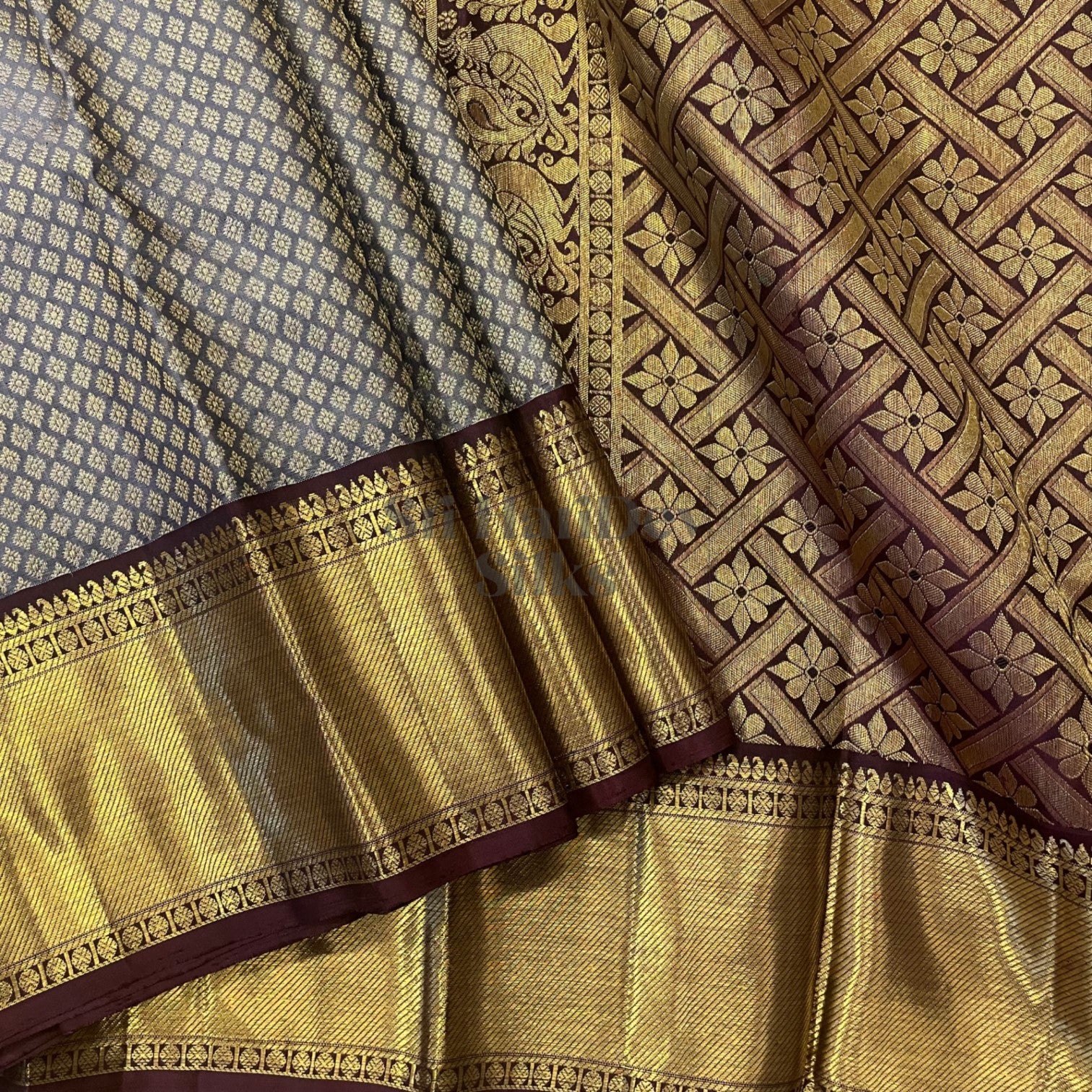 SHS6002 Kanchipuram Pure Handloom Silk Sari