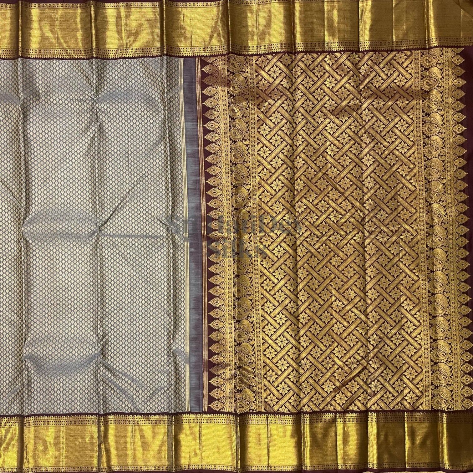 SHS6002 Kanchipuram Pure Handloom Silk Sari